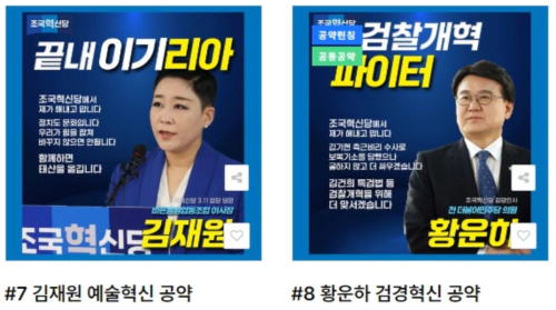 비례대표 후보공약