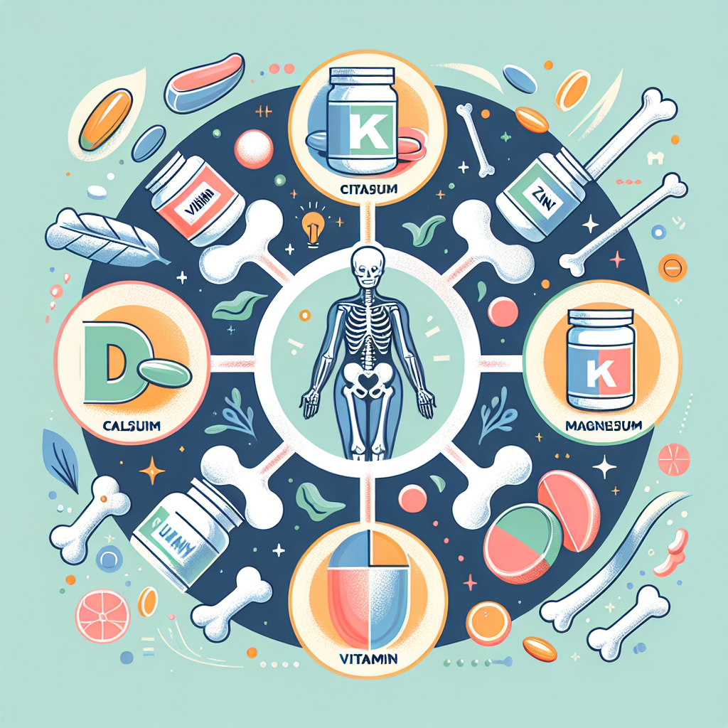 골다공증 예방을 위한 필수 영양제 5가지: 뼈 건강을 지키는 효과적인 방법