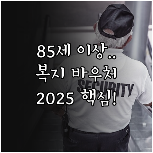 하남시 만 85세 이상 복지 바우처 ..