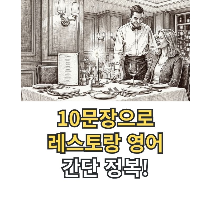 레스토랑 영어회화 썸네일