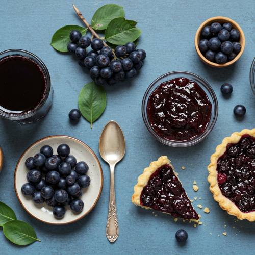 아로니아 음식 사진