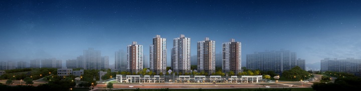 동백호수공원 두산위브더제니스