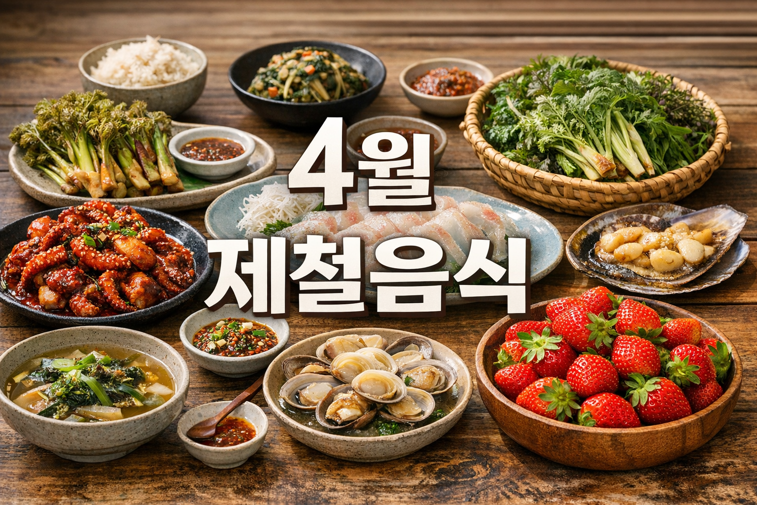 4월 제철 음식