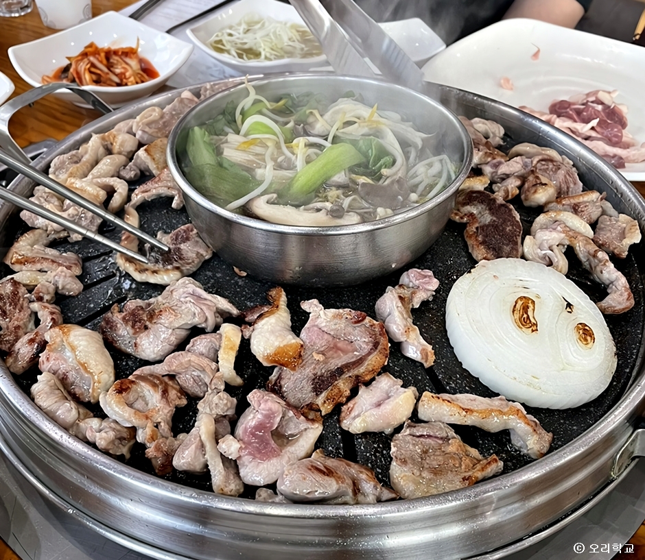 양평 오리고기 별장 맛집, 양수리오리학교