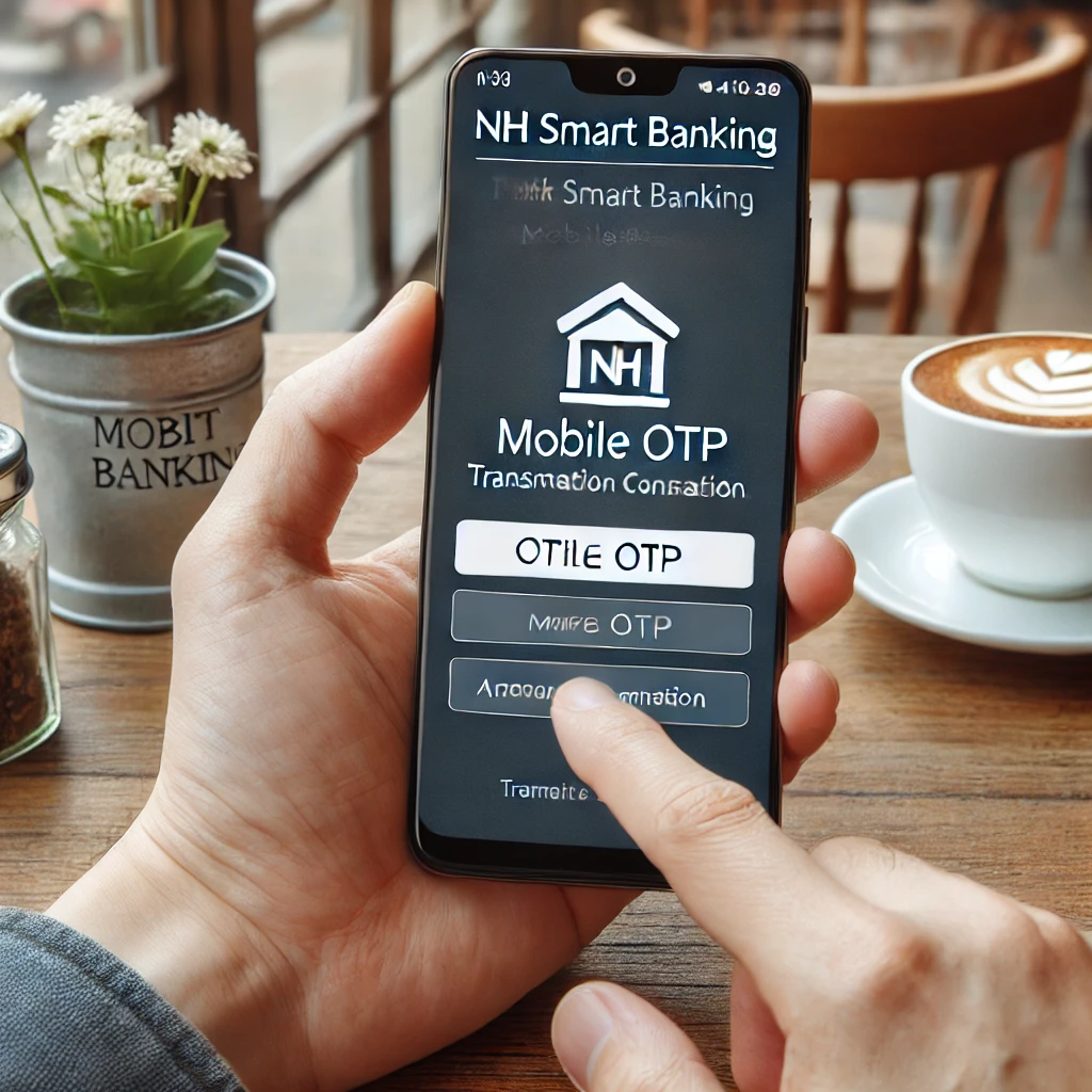 농협은행 모바일 OTP 발급 방법