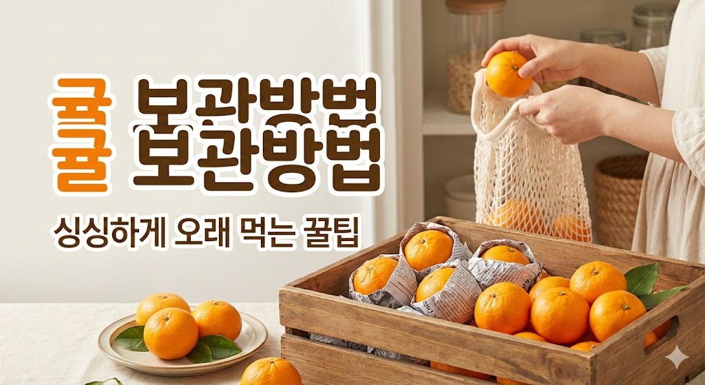 귤 보관방법