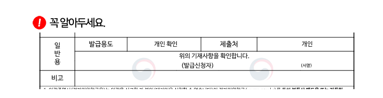 인감증명서