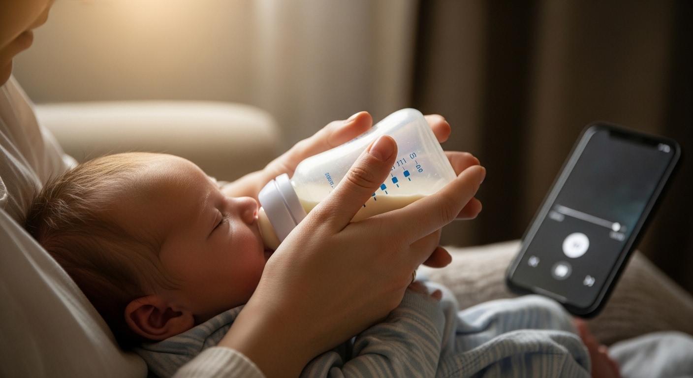 분유 먹일 때 들려주는 신생아 자장가