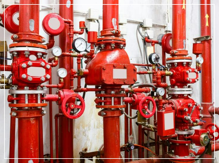 습식 스프링클러설비(Wet Pipe System&amp;#44; Sprinkler System)_알람체크밸브&amp;#44; 유수검지장치&amp;#44; 리타딩챔버&amp;#44;자동경보밸브