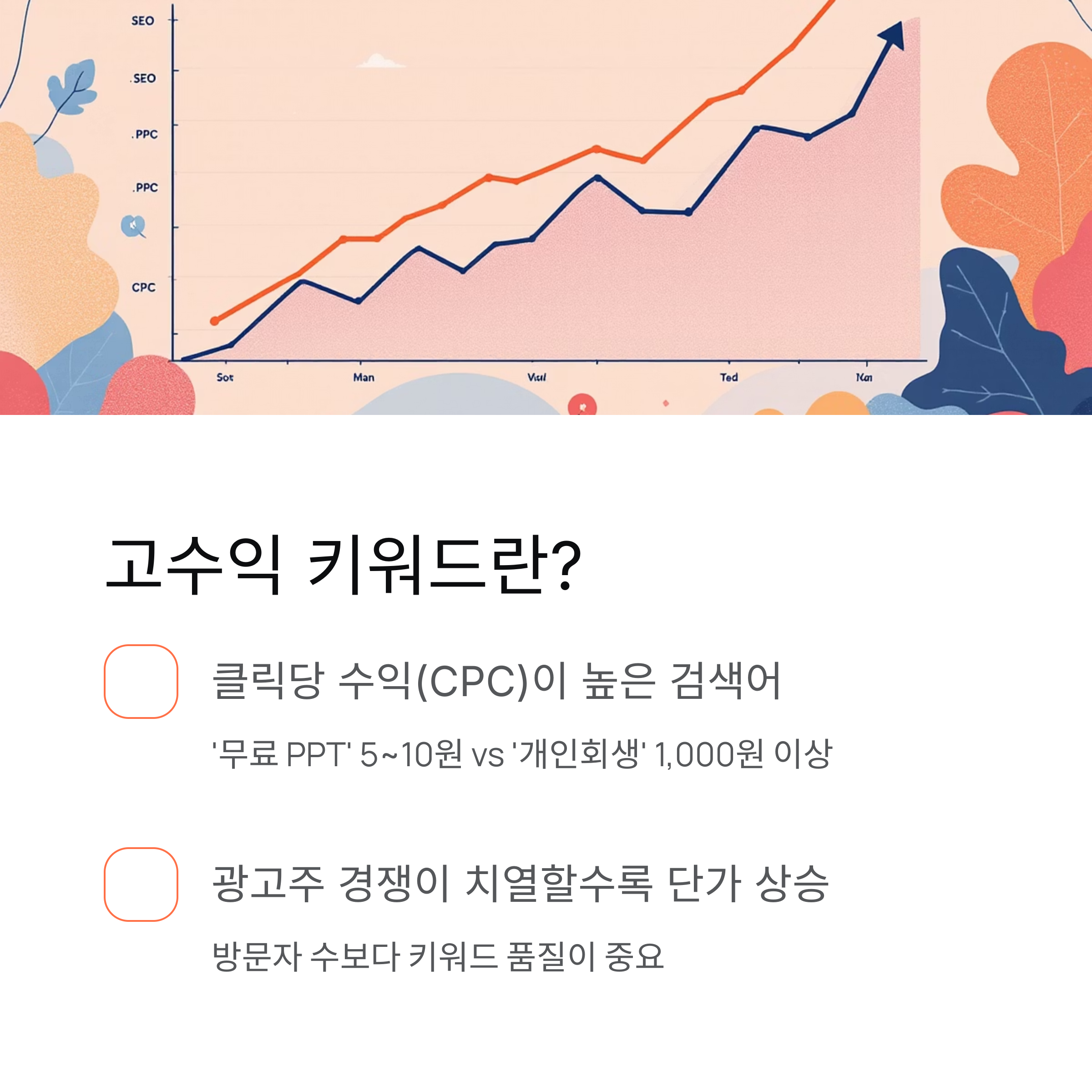 고수익 키워드
