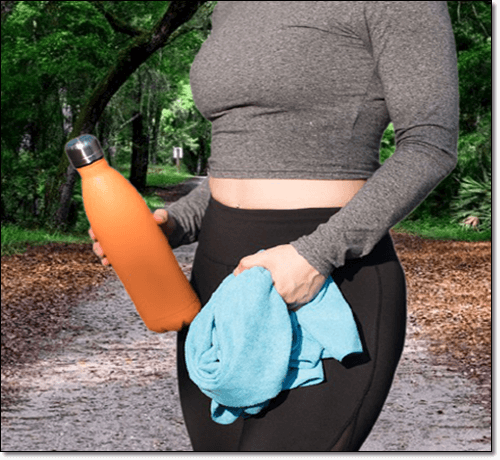 다이어트 중인 여성