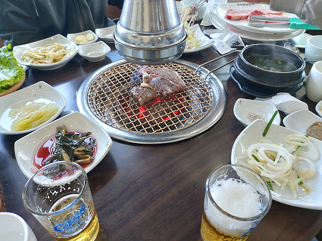 꽃등심 숯불구이