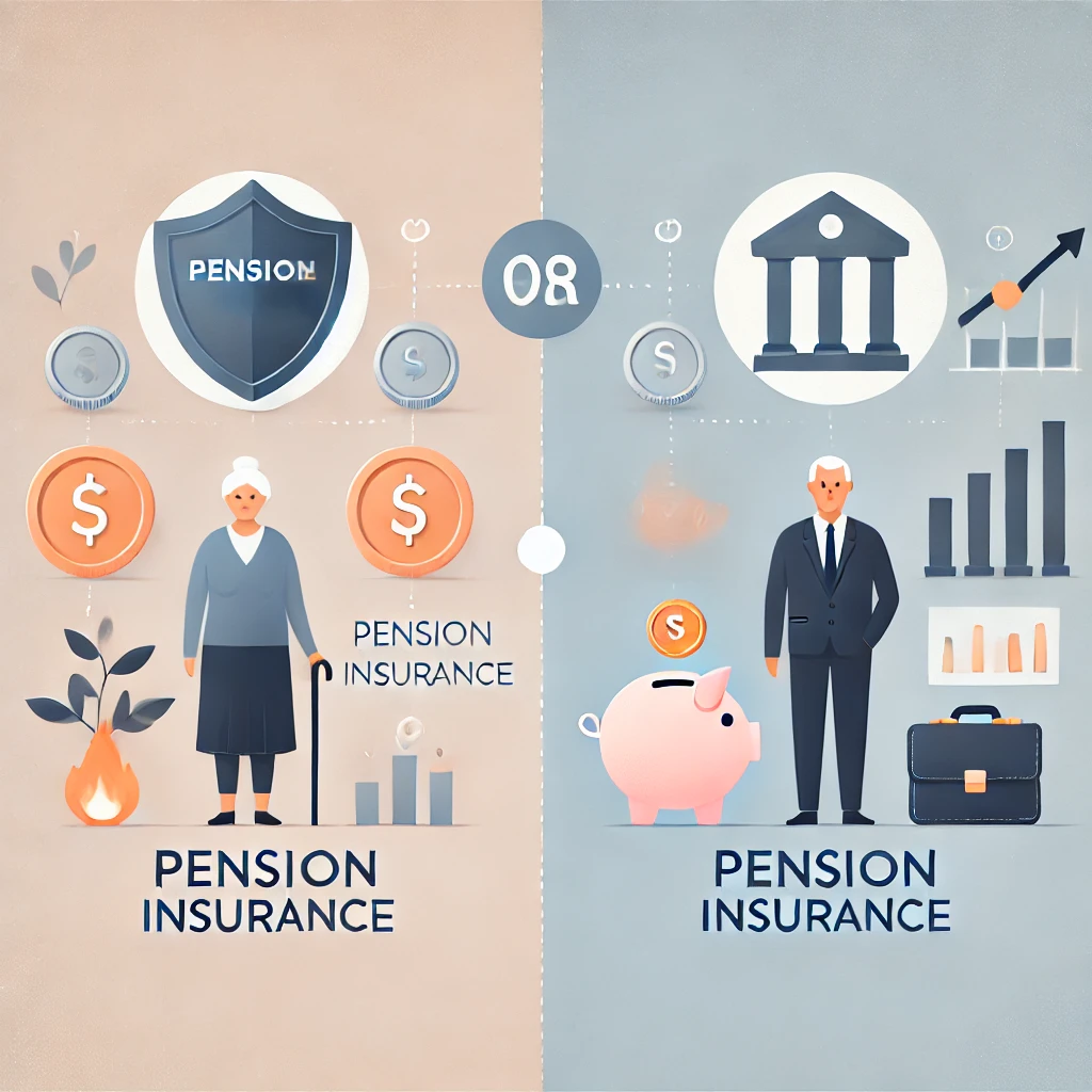 연금보험 vs 연금저축보험