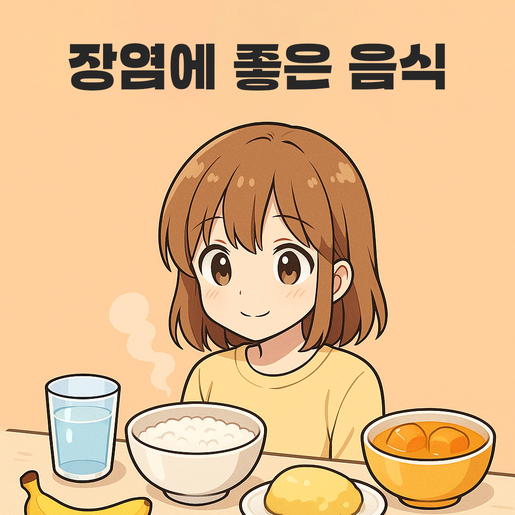 장염에 좋은 음식, 회복을 돕는 식단