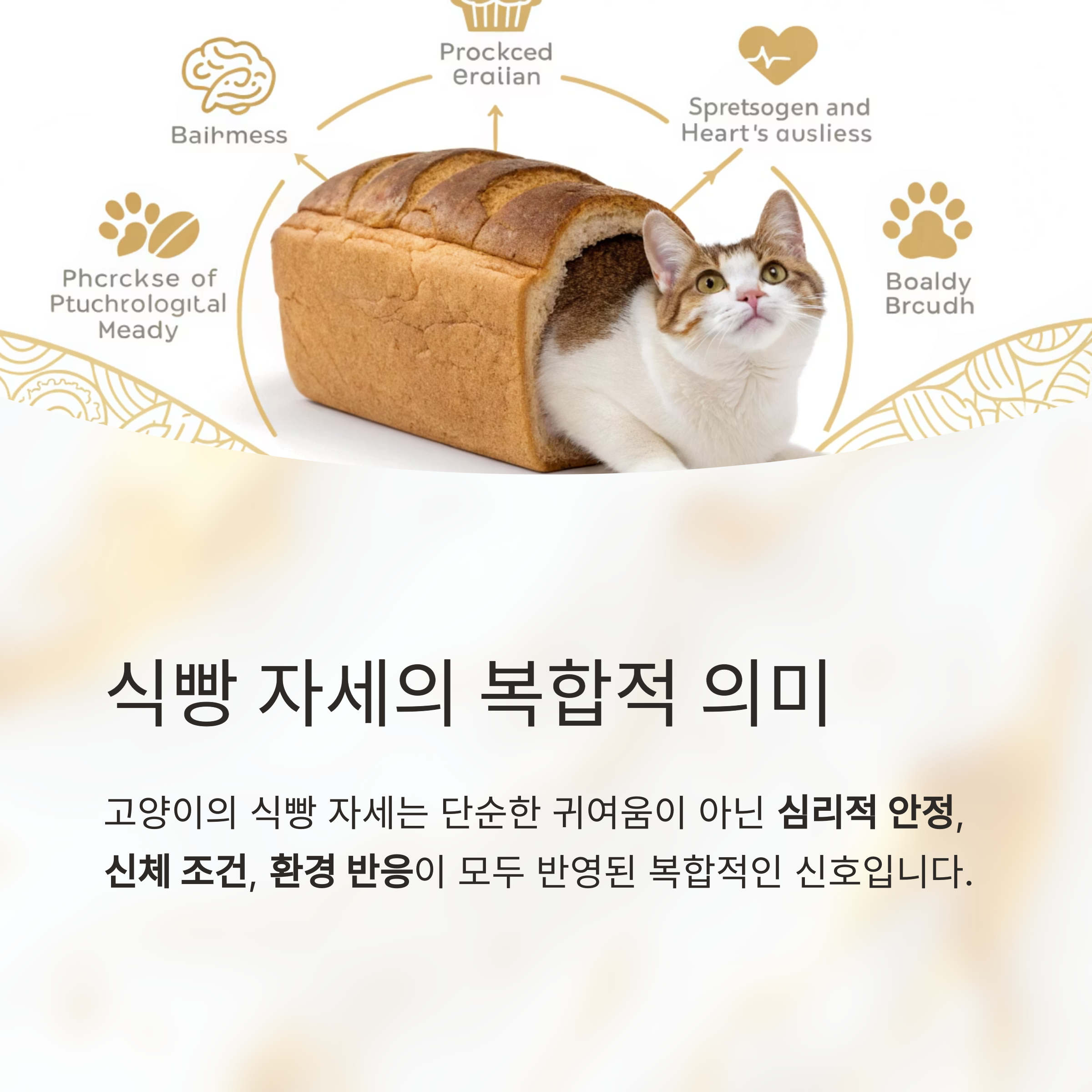 식빵 자세의 복합적 의미