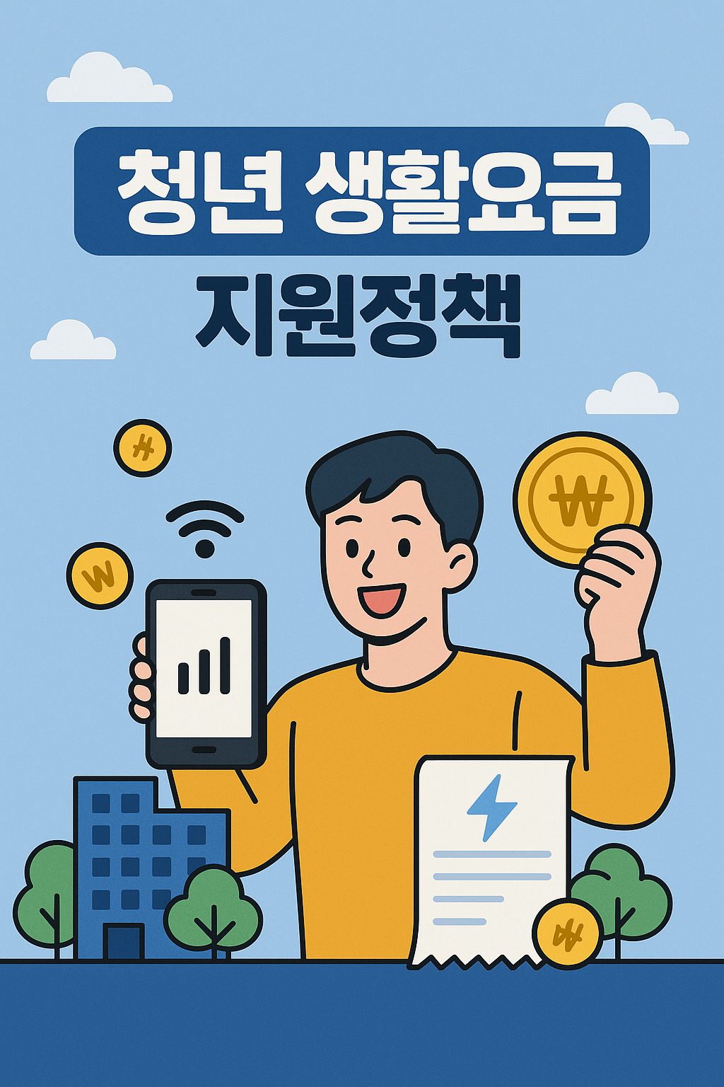 청년 생활요금 지원정책