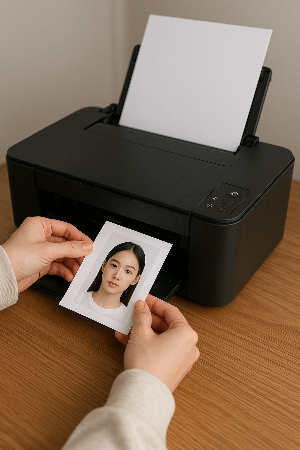 여권사진 셀프 인쇄