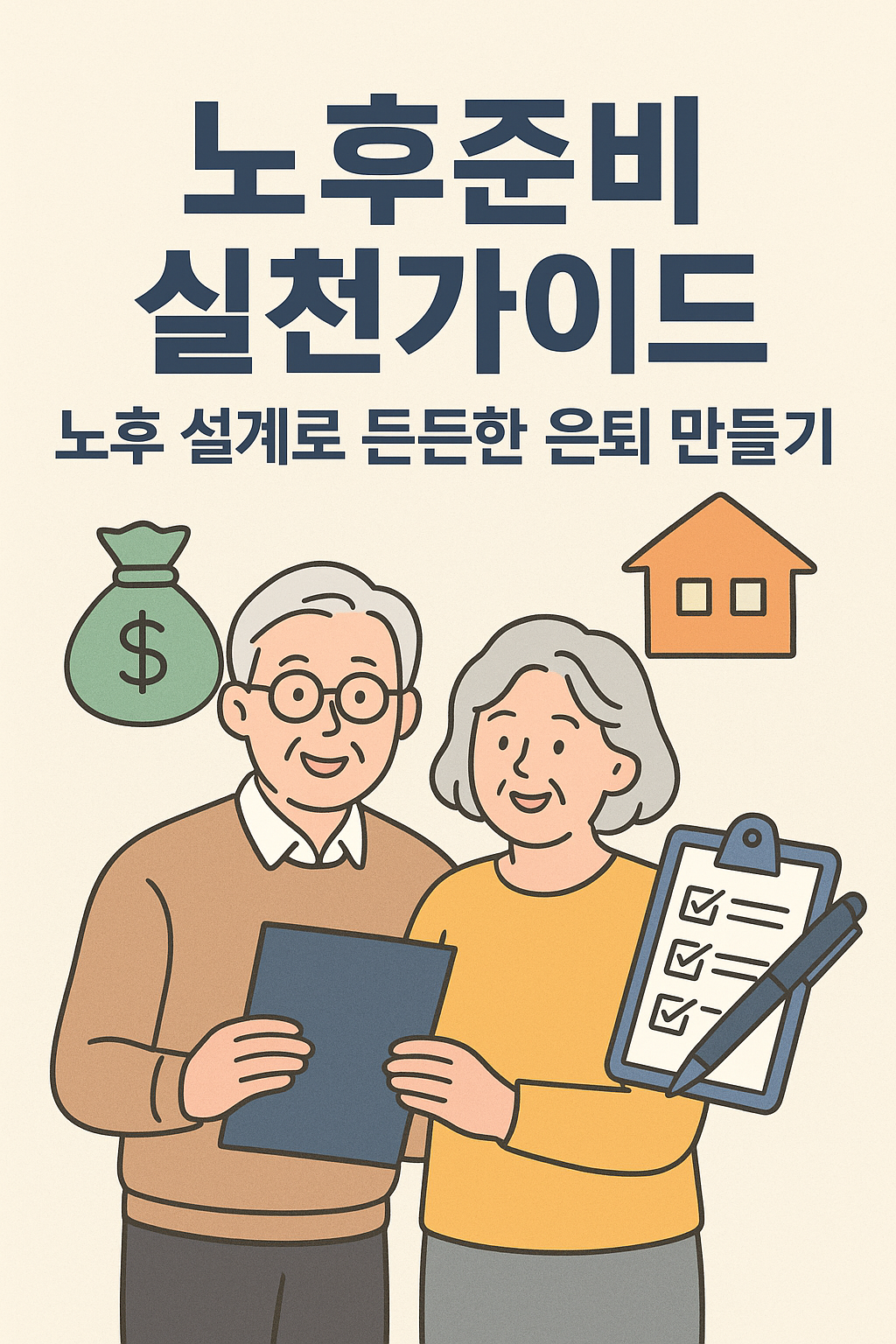 노후준비 실천가이드 ❘ 노후 설계로 든든한 은퇴 만들기 대표이미지