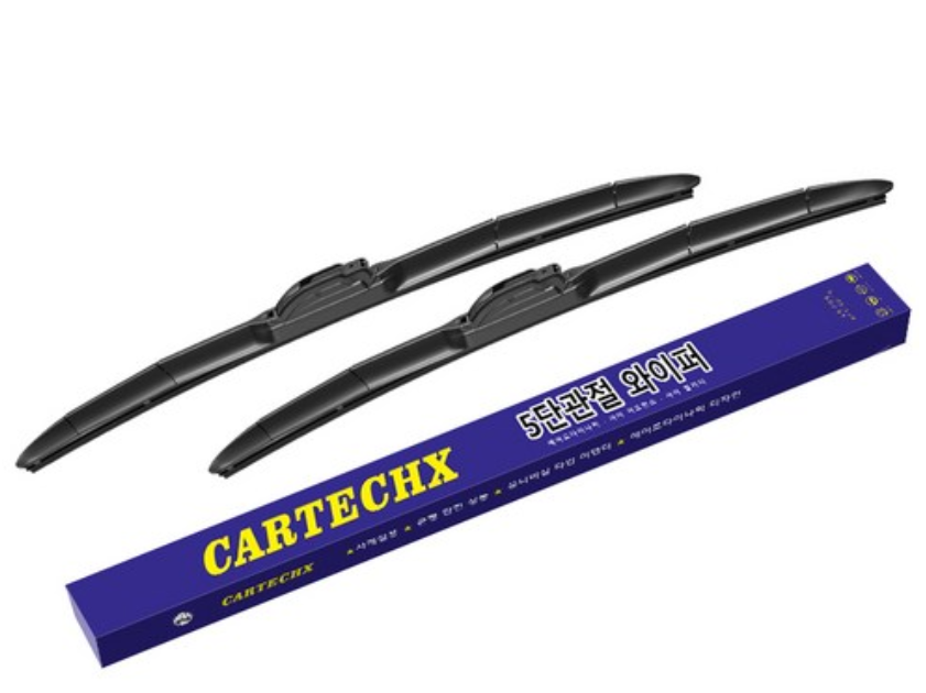 CarTechX 5단관절 발수코팅 와이퍼 세트