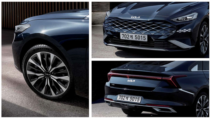 기아 K8 실내 버튼