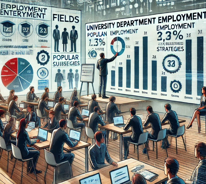 대학교 학과별 취업준비하는 사진