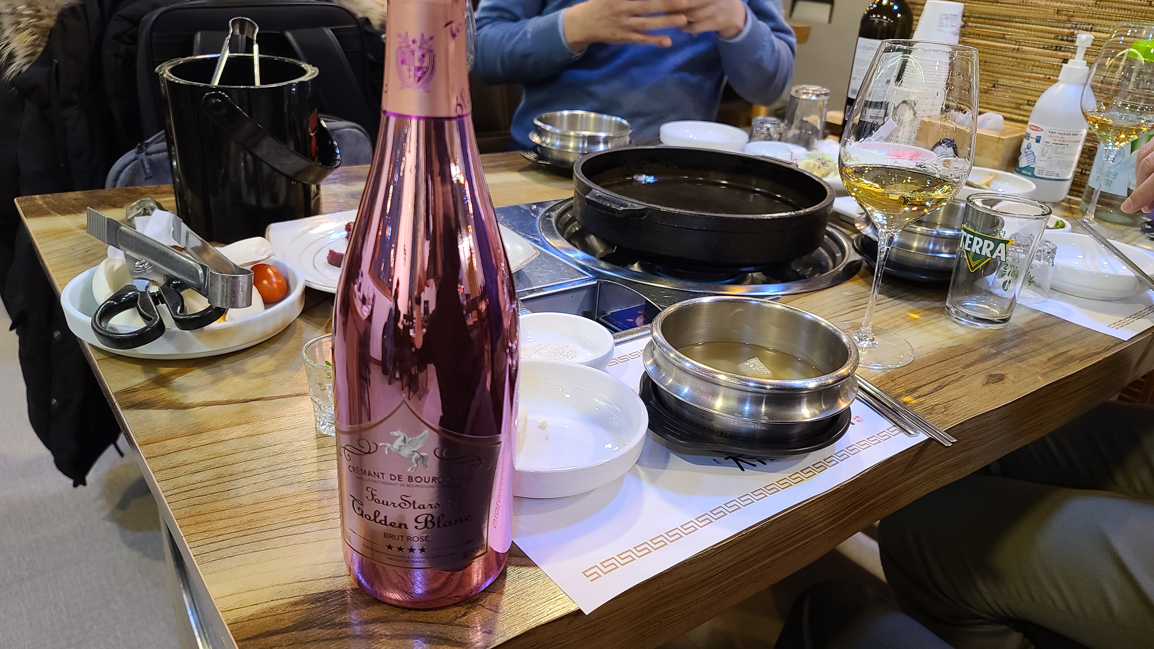 골든블랑 로제 샴페인