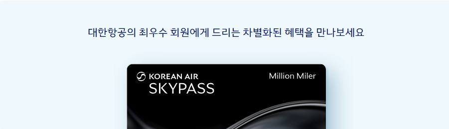 밀리언마일러 평생회원 혜택