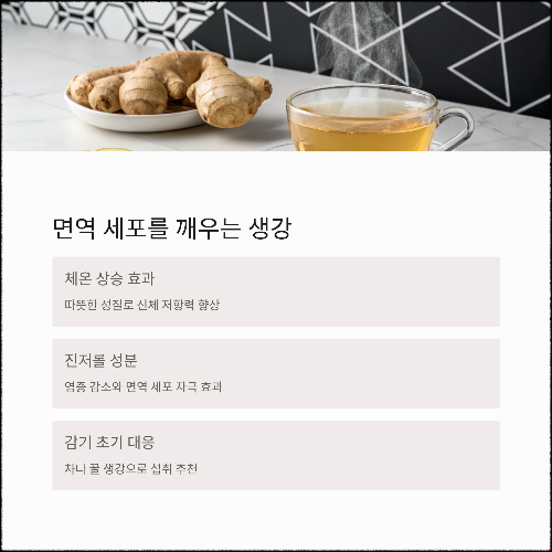 봄철 면역력 높이는 천연 식품 7가지의 비밀
