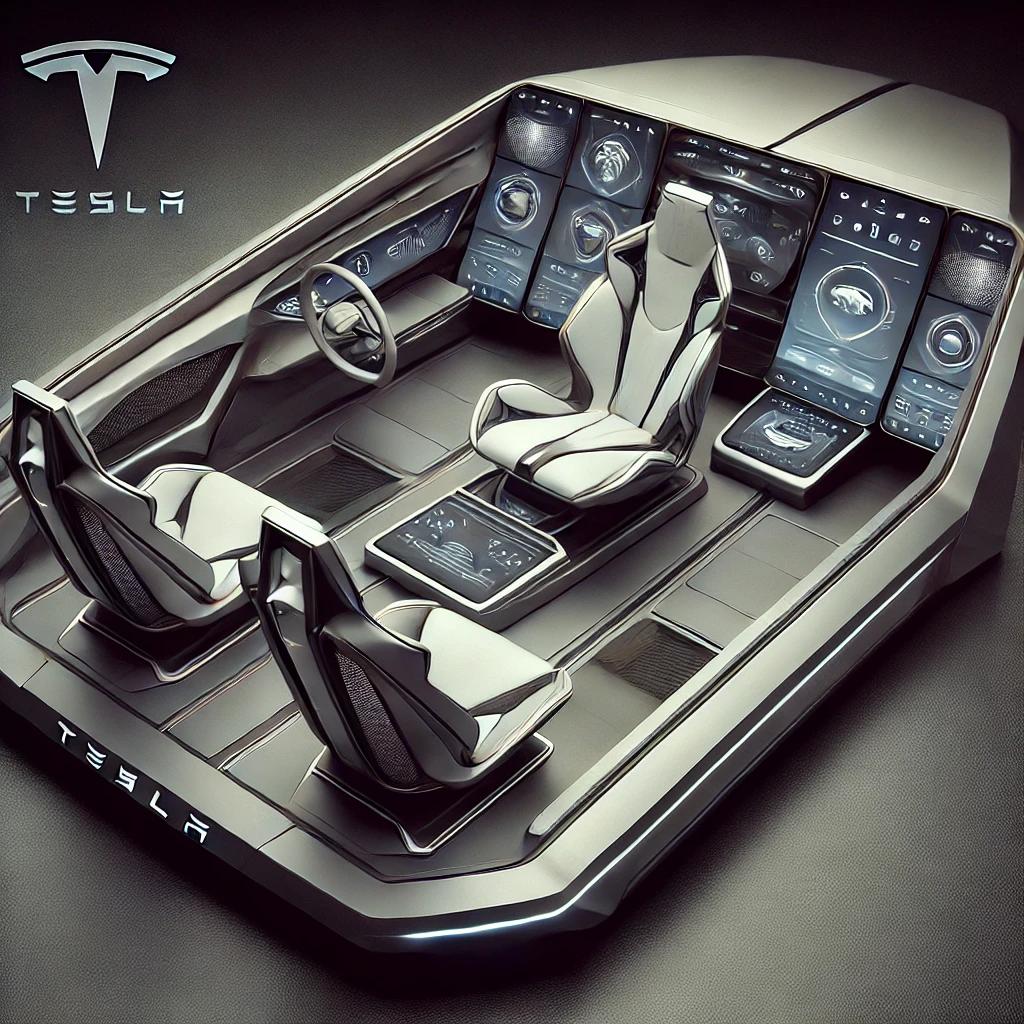 사이버트럭 내부