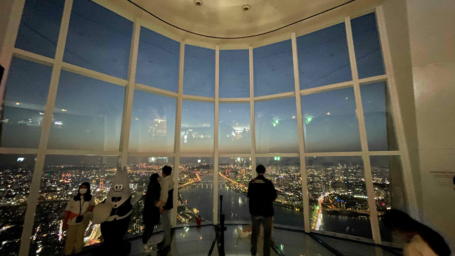 잠실 롯데월드 타워 서울 스카이 야경3