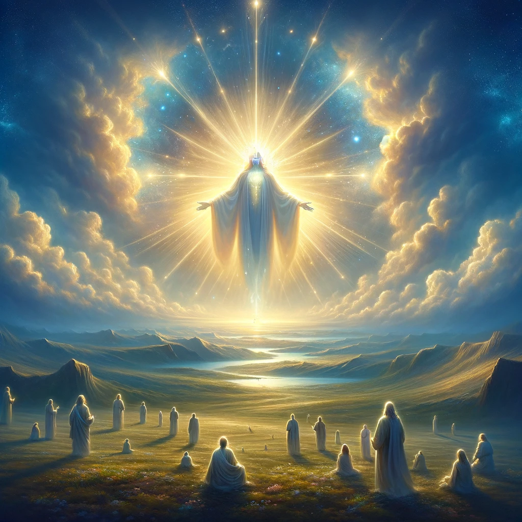 Here is the images inspired by the concept of divine guidance in our lives