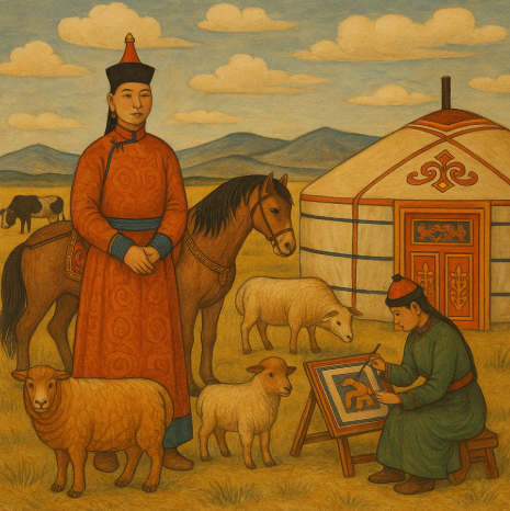 몽골 유목 예술의 흔적을 따라가는 초원의 여행