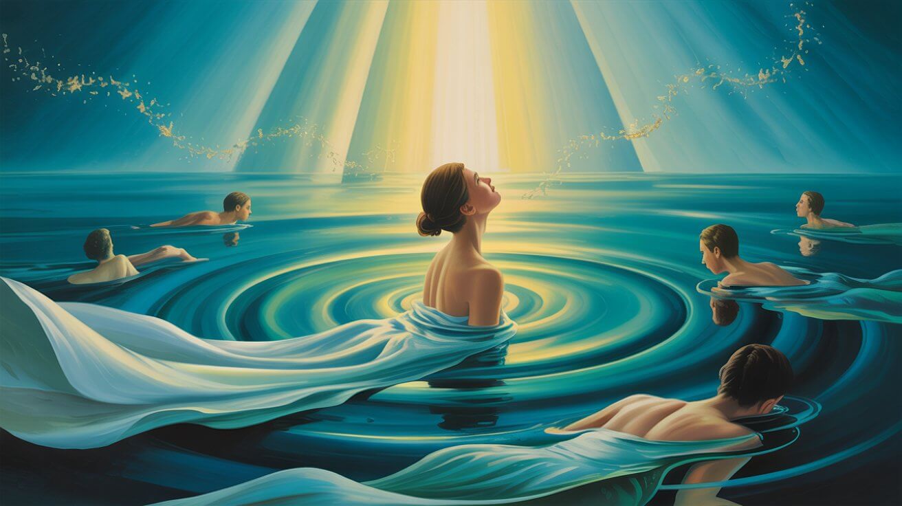 물속에 있는 꿈의 해몽