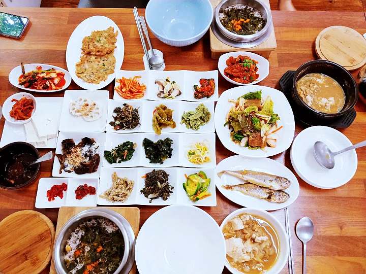 생생정보 뽕잎밥 정식 맛집