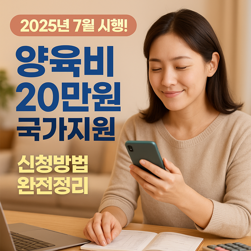 안받은 양육비 국가가 20만원 대신 준다
