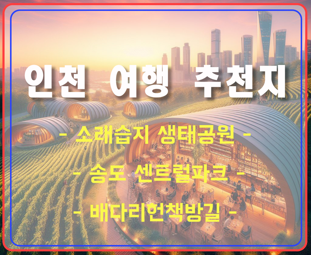 인천여행 포스팅