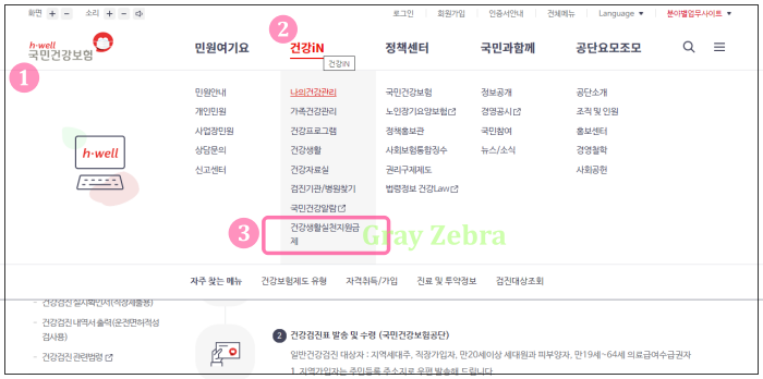 국민건강보험사이트