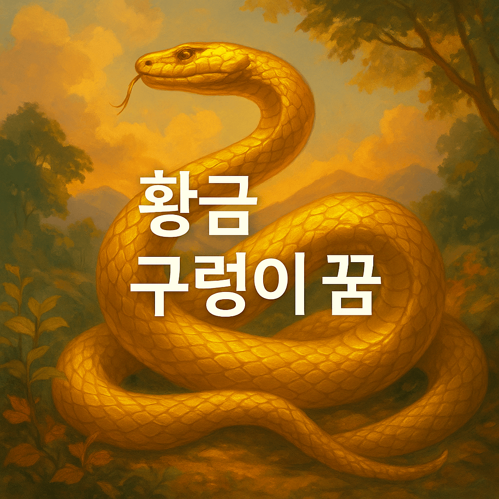 황금 구렁이 꿈