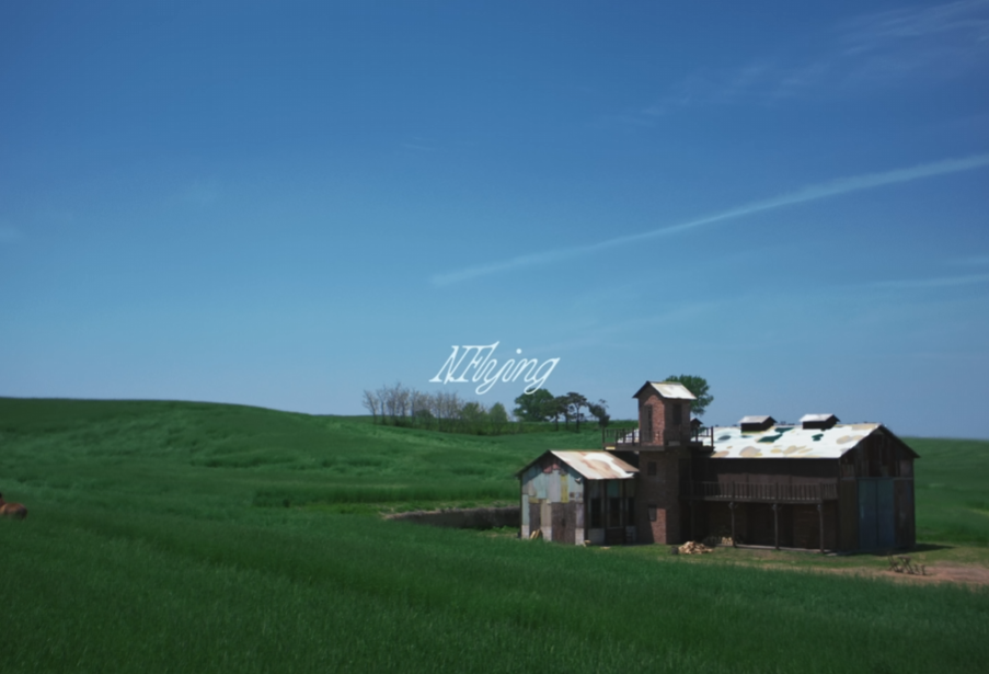 뮤직비디오의 엔딩을 표현하는 장면