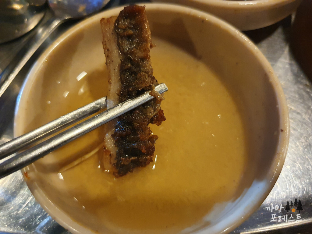 신촌황소곱창 참기름