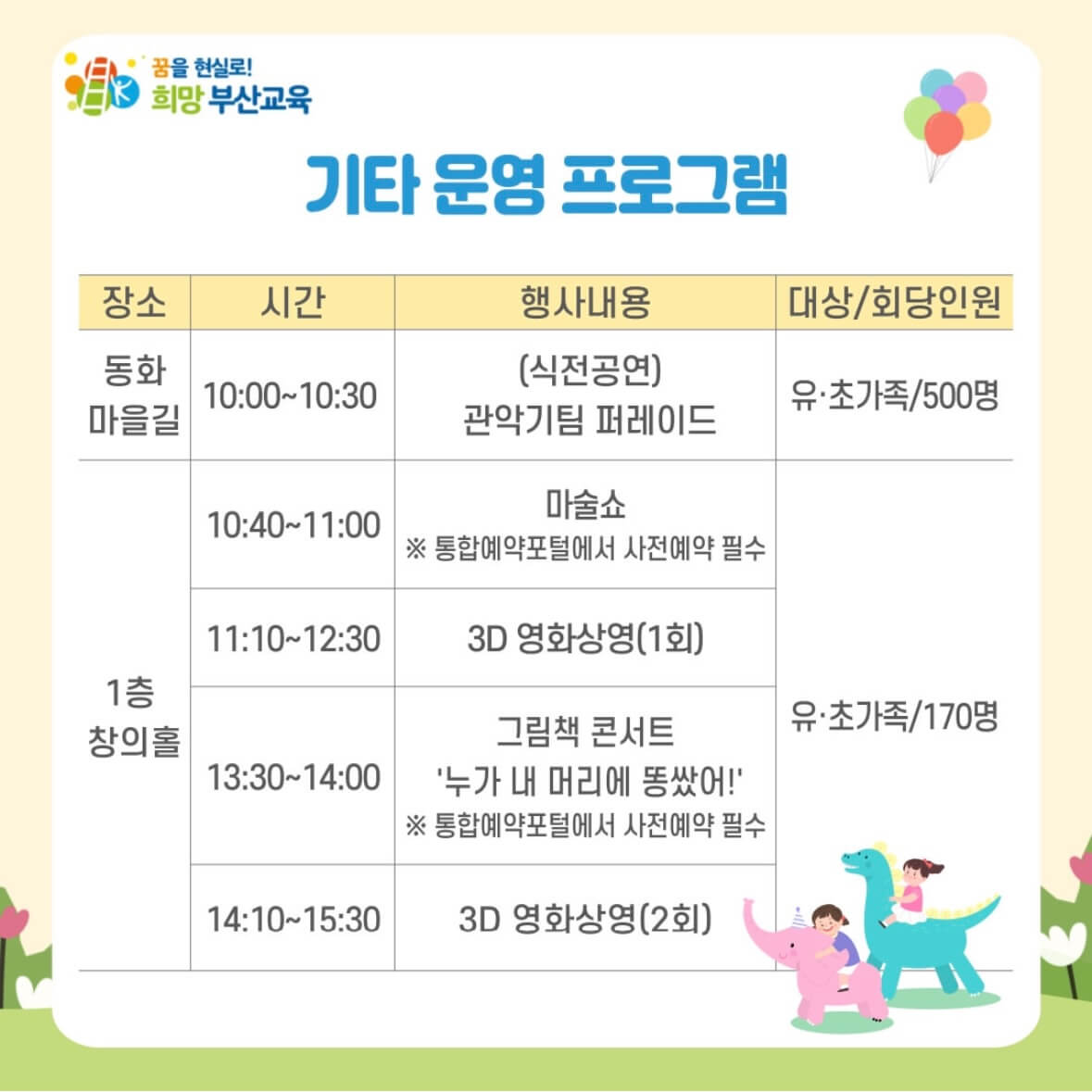 어린이날 행사