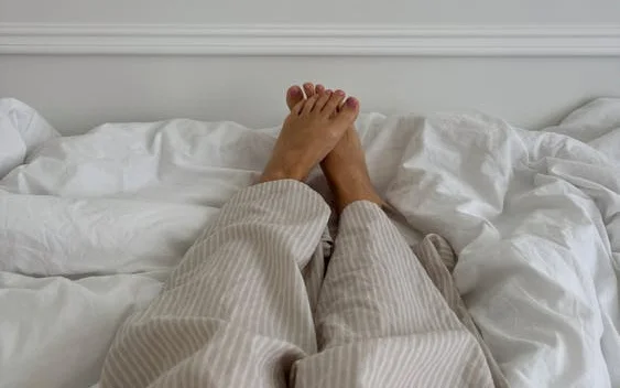 똑바로 누운 자세