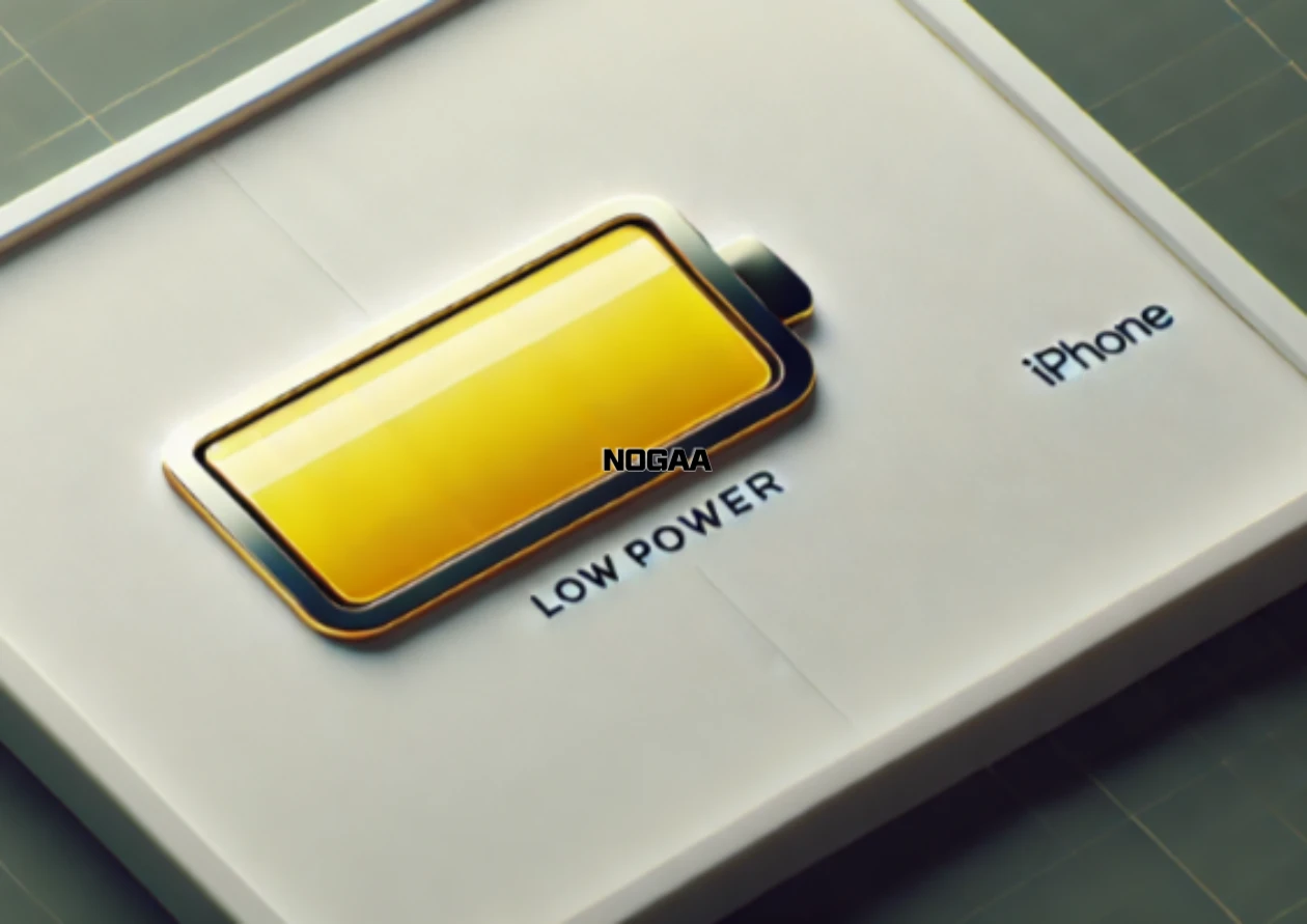 아이폰 배터리 노란색 해결법