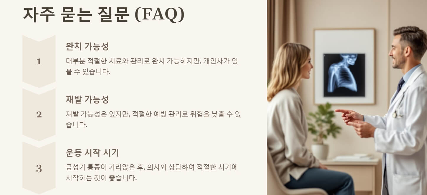 어깨 석회질치료방법