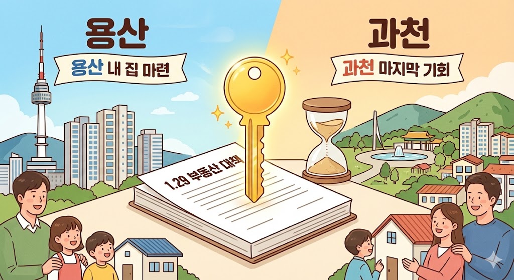 1.29 부동산 대책&amp;#44; 용산&middot;과천 내 집 마련 마지막 기회?