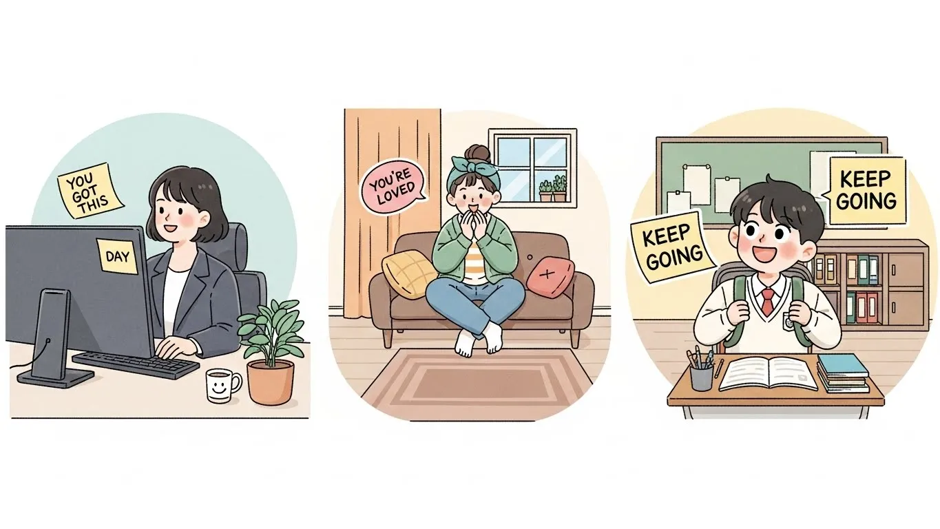 상황별 덕담 예시 모음