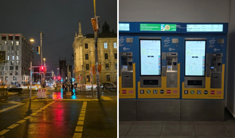 뮌헨에서 프랑크푸르트 가는 기차