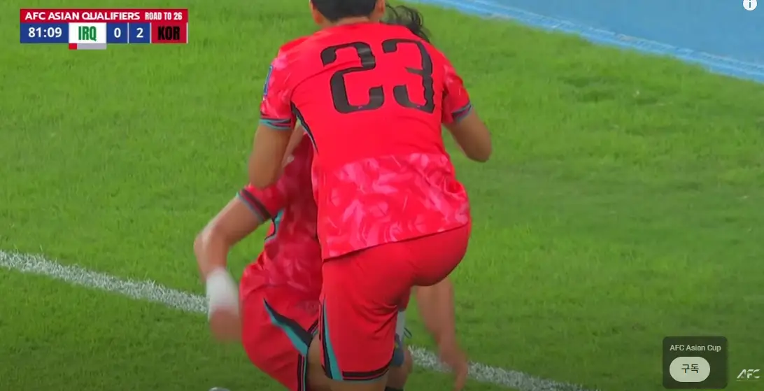 오현규-전진우-골-세리머니