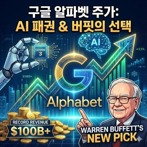 구글 알파벳 주가 ❘ 워렌 버핏의 마지막 승부수? 2026년 목표가와 AI 반도체 혁명 총정리