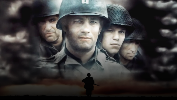 영화 라이언 일병 구하기 포스터 이미지, 전쟁 속 희생과 인간 존엄성을 다룬 감동적인 전쟁 영화
